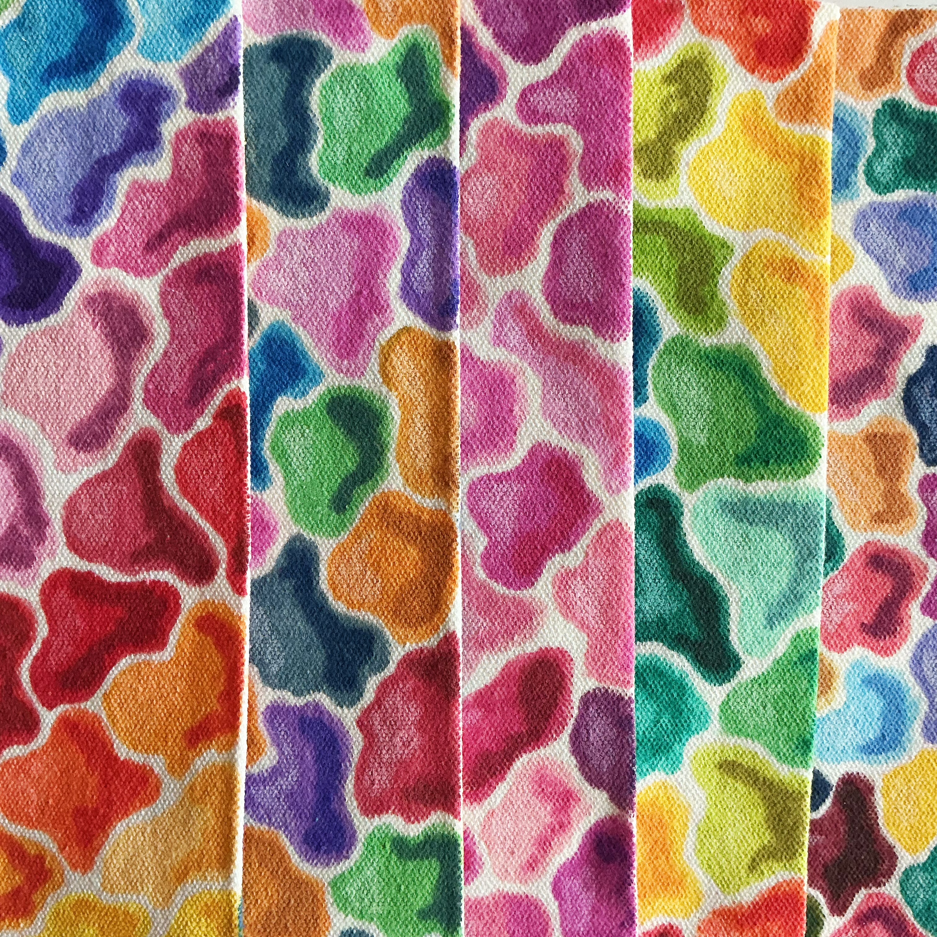 Pequeñas piezas, grandes colores